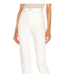 ACNE STUDIOS jeans white mece snow highwaist 26/32